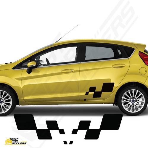 Stickers for ford fiesta rear - stickers,