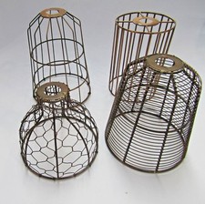 Wire lampshade industrial