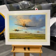 WW2 Bf109s Luftwaffe 'Air Armada' - Limited Edition Print by Robert Taylor