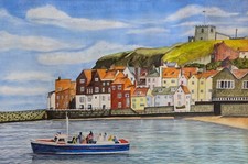 Whitby Bay North Yorkshire A4