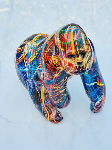 Modern colourful gorilla - modern,