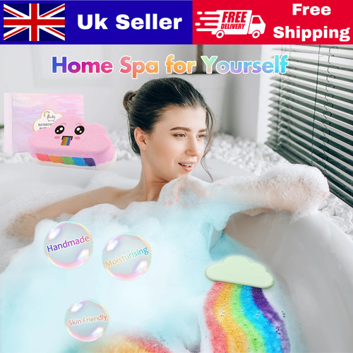 Cloud rainbow bath salt - rainbow,