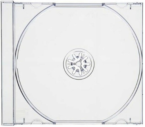 Clear 1cd jewel case - clear,