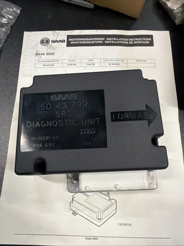 Saab 9000 airbag - saab, ecu