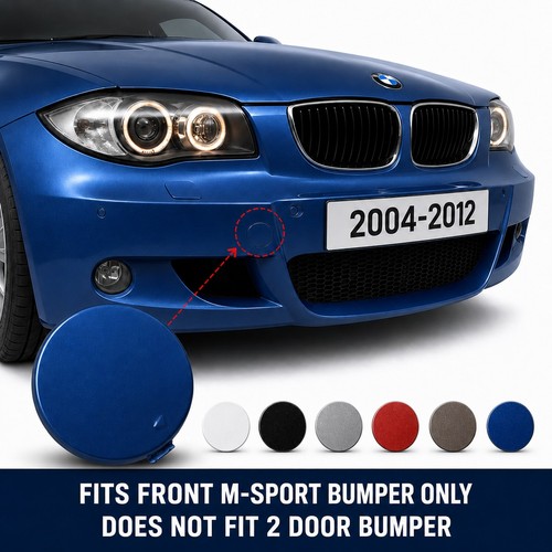 Front tow hook cover for - hook, bmw