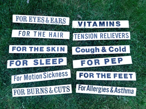 Vintage pharmacy - vintage, 40's