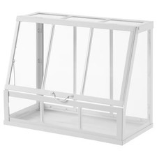 ÅKERBÄR Greenhouse Frame Included Rod InOutdoor Small Plants Herbs White 45cm