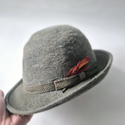 Vintage dunn grey felt - vintage,