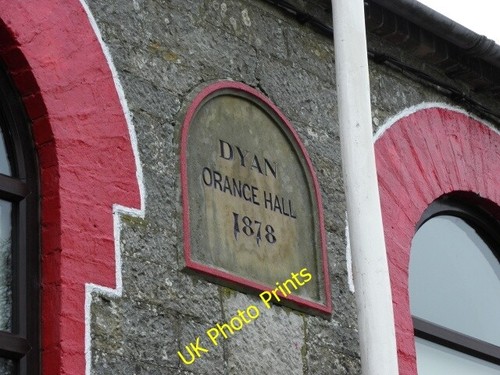 Photo 6x4 dated plaque dyan - photo, plaque,