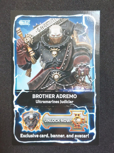Combat cards brother - gw,