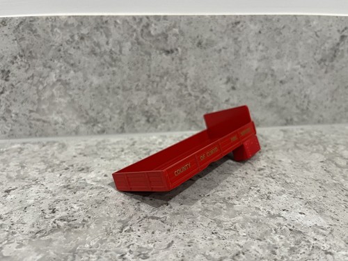 Corgi red dropside flatbed - -,