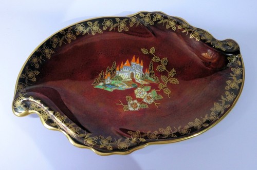 Crown devon red - red, lustre