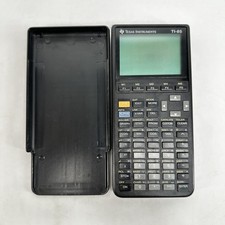 Vintage Texas Instruments TI-85 Graphing Calculator Tested Scientific School Mat
