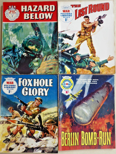 War library comics nos 33 - 4x,