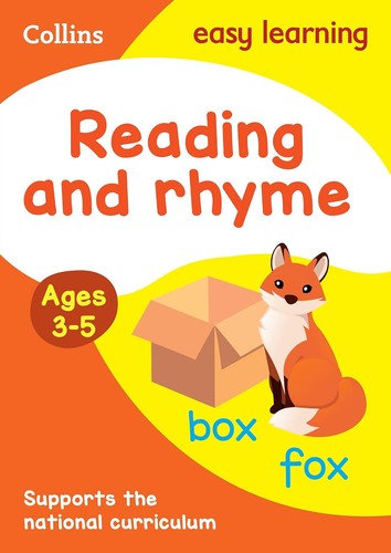 Reading and rhyme ages - and, 3-5