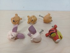 Winnie The Pooh Disney Drawer Knobs X6 Pooh Piglet Tiger