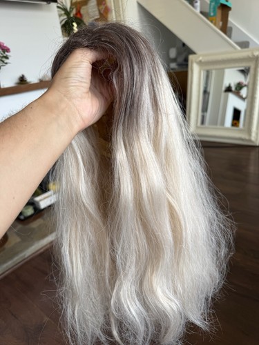 Adult long blonde and brown/
