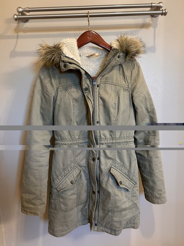 Hollister women fur trim - women’s,