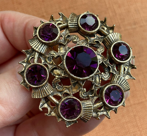 Vintage miracle celtic brooch - miracle,