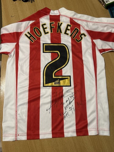 Carl hoefkens signed - signed, stoke