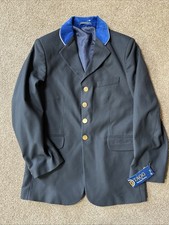 Tagg Clothing, Style William Funnel Men’s Navy Show Jacket Size 38”
