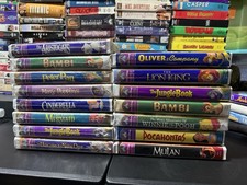 Walt Disney Movies VHS VCR