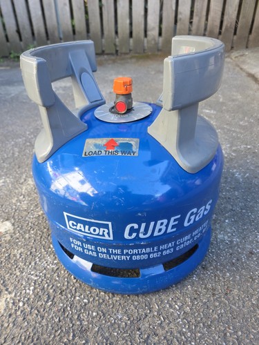 Cube gas cylinder bottle - gas,