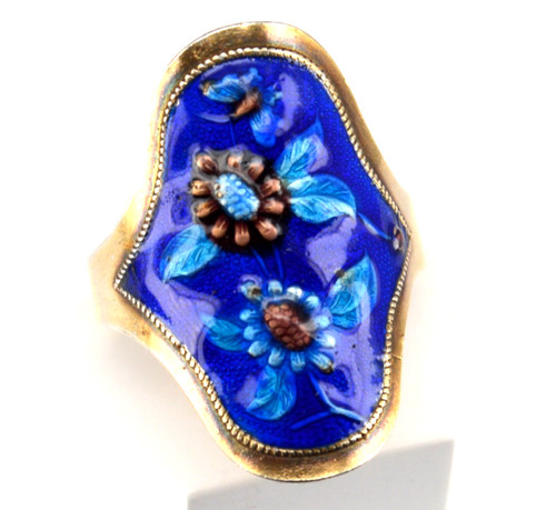 Antique silver ring fabulous - silver,