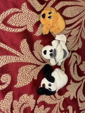 Pound Puppies Mini Collection X 3 Vintage Galoob VGC