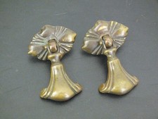 PAIR VINTAGE ORNATE ART