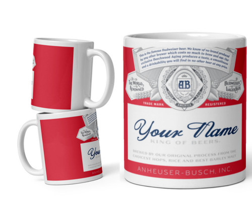 Budweiser styled personalised - budweiser,