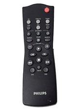 Philips RC282425/01 Audio System Remote Black Wireless for FW-C30/FW-C35 NO BACK