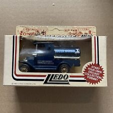 LLEDO DIECAST FORD Model T TANKER in RUTLAND District WATER WORKS Livery