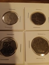 4 x Olympic 50p Coins 2011
