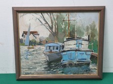 1969 1972 Framed Boats on the