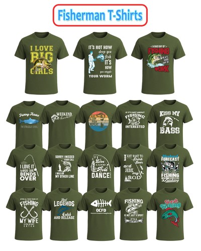 New fisherman shirts for - t-shirts, |