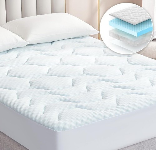 New box white memory foam - -,