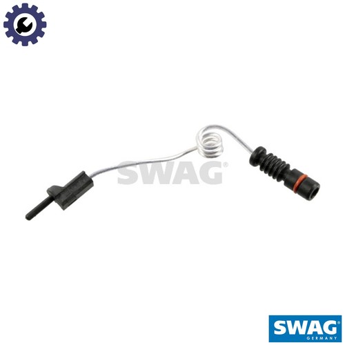 Warning contact brake pad wear - warning,