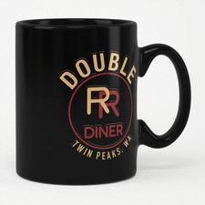 Officially Licensed Twin Peaks - Double RR Diner Mug Coffee Mug