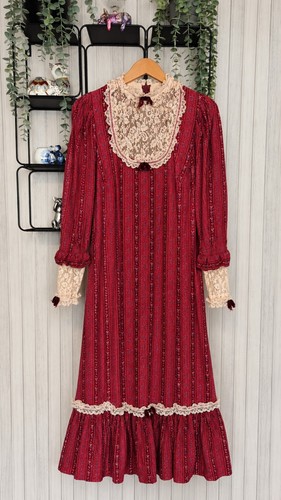 Vintage 1970s prairie - vintage, maxi