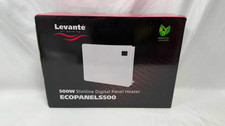 LEVANTÉ 500W SLIMLINE DIGITAL ECO PANEL HEATER - White