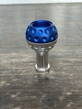 Golf Ball Style Silver & Blue