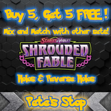 Pokemon Cards - Scarlet & Violet - Shrouded Fable - Holos & Reverse Holos