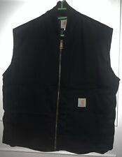 Mens Carhartt Reworked Gilet Vest Sleeveless Jacket Size Medium