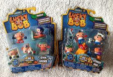 2 x Lucky Bob Mini Figure Series 1~Gym/Street Rue ~Includes Ex. Bobs!~New~Freepp