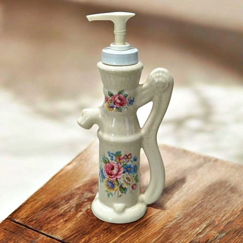 Athena pottery soap dispenser - pottery,