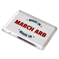 FRIDGE MAGNET - Made in March