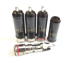 WBT-0102ag RCA Connector WBT Nextgen signature RCA AG high end set of 4
