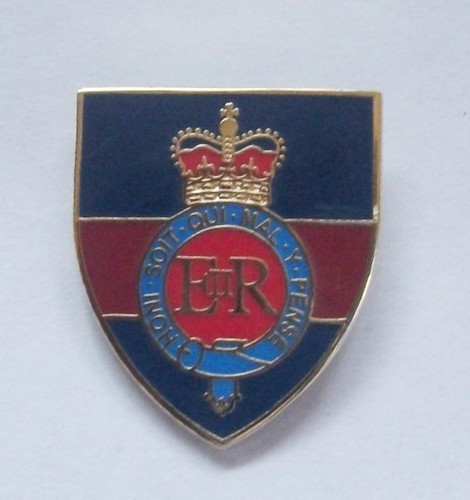 Household cavalry lapel pin - cavalry,