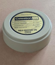 Vintage Celestion G12H 30w Magnet Cover T1234 Circa 1974 / 1975 8 Ohm 75 Hz